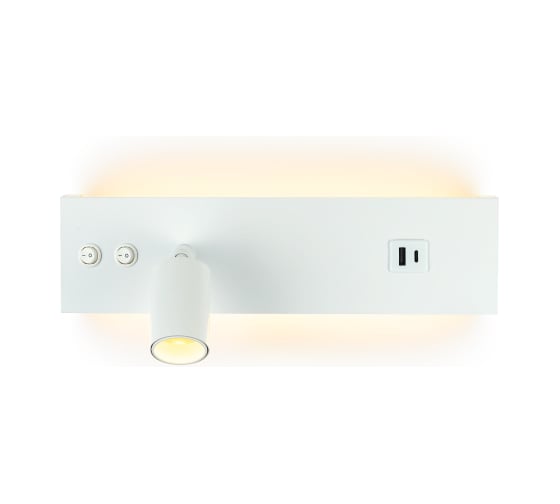 Светильник с выключателем Citilux Декарт LED USB Белый CL704460 1