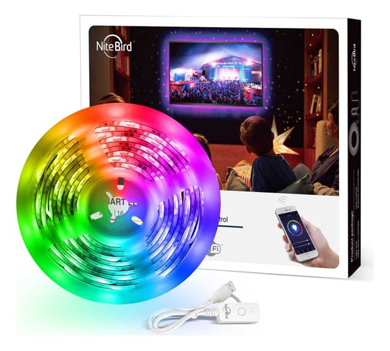 Умная Wi-Fi светодиодная лента Nitebird 2,8 м, цвет мульти SL1