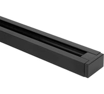 Шинопровод IN HOME SB1000-BL однофазный накладной с вводом питания 1000x35x16мм черный 4690612060408