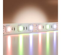 Светодиодная лента Maytoni 12В 5050 14,4Вт/м RGB 5м IP 20 201195