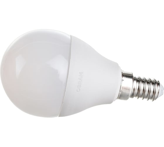 Светодиодная лампа Osram LED STAR P Шар 6.5Вт E14 600 Лм 2700К Теплый белый свет 4058075134294