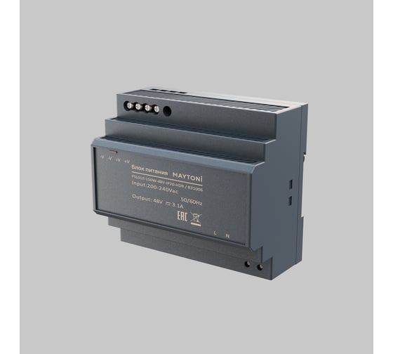 Блок питания Maytoni PSL016 48В, 150Вт, IP20, HDR 831006