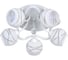 Люстра HIPER 5хE27х60Вт + LED 24Вт WHITE H803-5 1