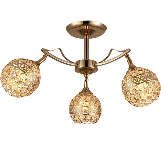 Люстра HIPER 3хЕ27х60Вт GOLD H101-3 1