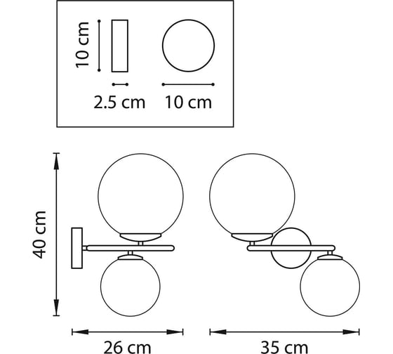 Бра Lightstar GLOBO 815621