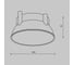 Рамка Maytoni Ring12-15W-RD-BS 4