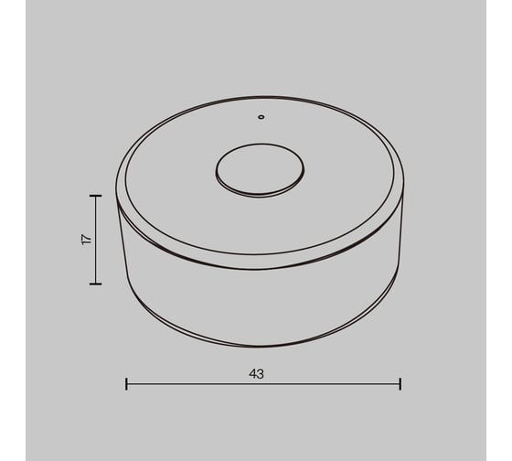 Пульт Maytoni RC02-1-RF-DIM-W 711037