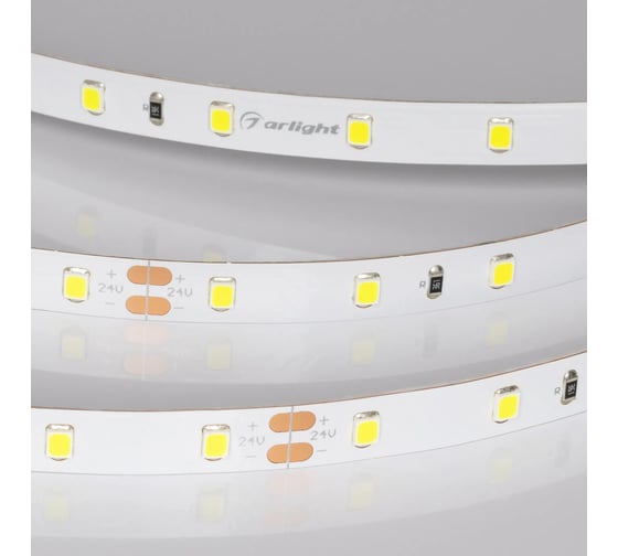 Светодиодная лента Arlight RT-A60-8mm, 24V, Spring Green, 5м 055382