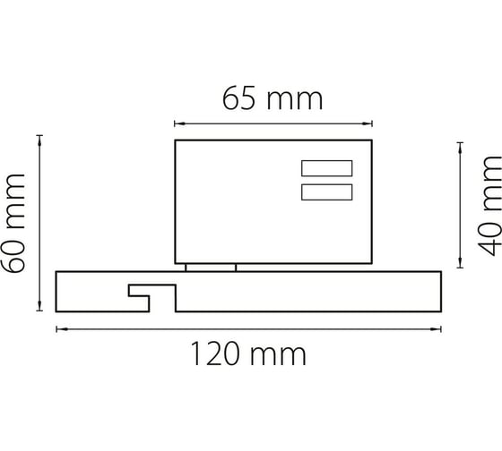 Адаптер для шинопровода Lightstar ASTA 594069