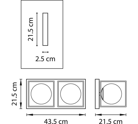 Бра Lightstar GABBIA 732627