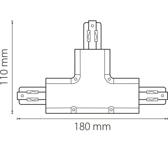 T-образный соединитель Lightstar BARRA 504136