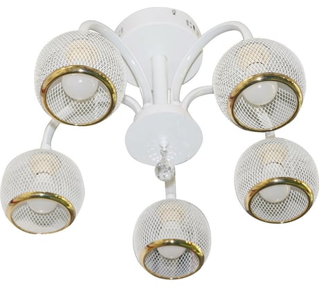 Люстра HIPER COMBI 5хE27х60Вт+LED WHITE H017-5
