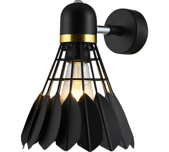 Бра HIPER 1хE27х60Вт BLACK H037-0 1