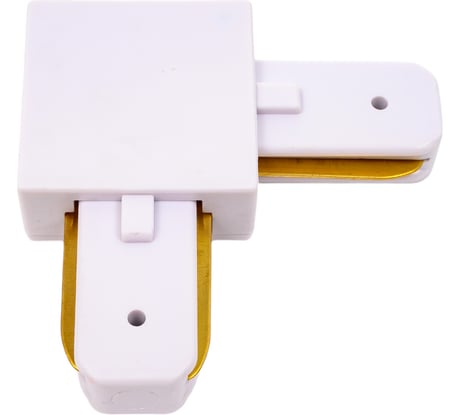 Угловой коннектор для шинопровода FERON белый, LD1007 41736