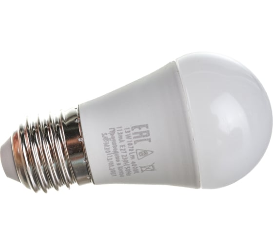 Светодиодная лампа SAFFIT SBG4513, G45 шар, 13W 230V E27 4000К, 1070Lm 55161