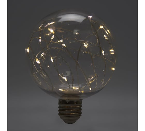 Светодиодная лампа FERON LB-382, G95, 3W 175-265V E27 2700К, 250Lm, угол рассеивания 220 41677