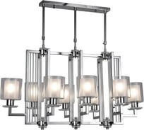 Подвесная люстра Lumina Deco Manhattan LDP 8012-8P CHR