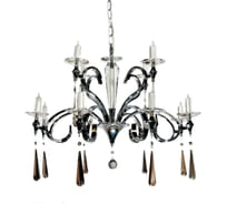 Хрустальная подвесная люстра Lumina Deco Arterro LDP 8136-12