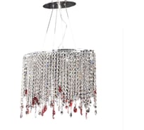 Хрустальная подвесная люстра Lumina Deco Aldonea LDP 7051-4 CHR