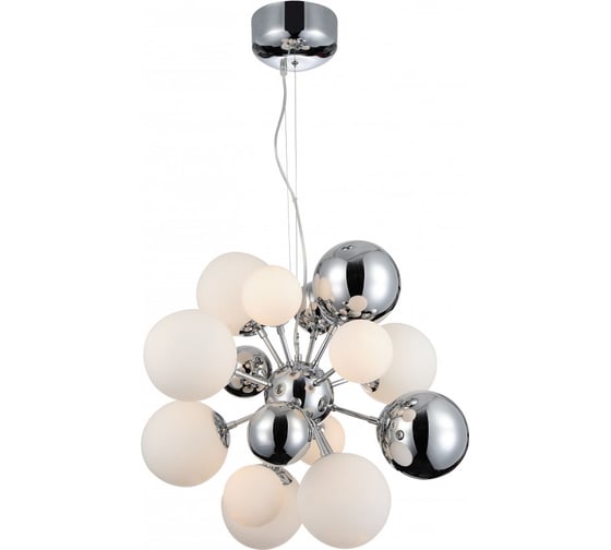 Подвесная люстра Lumina Deco Galaksida LDP 2434632 CHR+GY 1