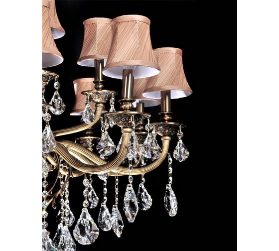 Хрустальная подвесная люстра Lumina Deco Lussinare LDP 9236-15