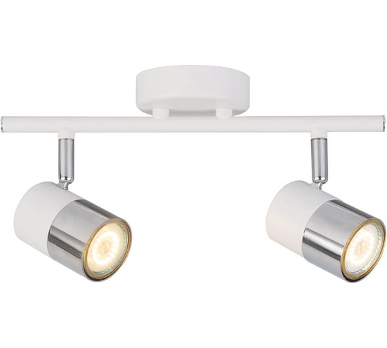 Поворотный светильник HIPER 2хGU10х50Вт WHITE/CHROME H078-2