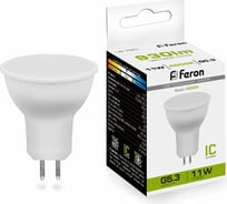 Светодиодная рефлекторная лампа FERON LB-760, MR16 11W 230V G5.3 4000К, 930Lm 38138