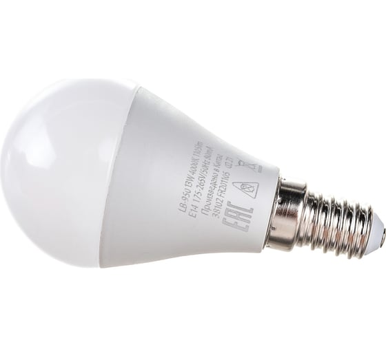 Светодиодная лампа FERON LB-950, G45 шар малый, 13W 230V E14 4000К, 1105Lm 38102