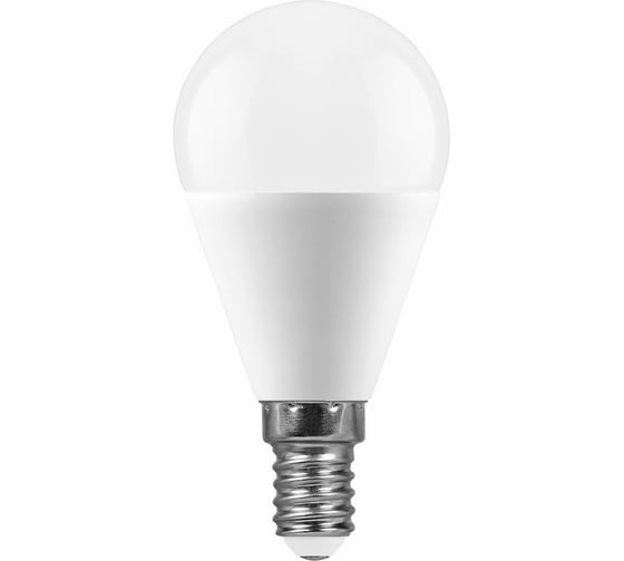 Светодиодная лампа FERON LB-950, G45 шар малый, 13W 230V E14 4000К, 1105Lm 38102