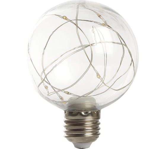 Светодиодная лампа FERON LB-381, G80 шар, 3W 175-265V E27 2700К, 250Lm, угол рассеивания 220 41675