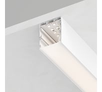 Накладной профиль для светодиодной ленты FERON CAB256 цвет белый, 10372