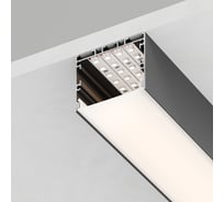 Накладной профиль для светодиодной ленты FERON CAB257 цвет черный, 10370