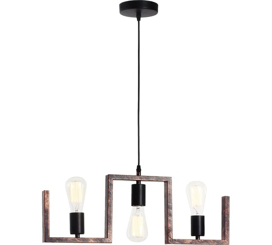 Подвес HIPER 3хE27х60Вт BRONZE H146-3