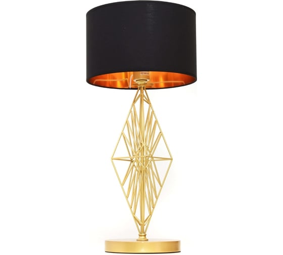 Настольная лампа Lumina Deco Salvari LDT 5533 GD+BK