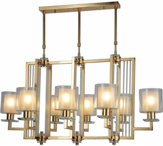 Подвесная люстра Lumina Deco Manhattan LDP 8012-8P F.GD 1