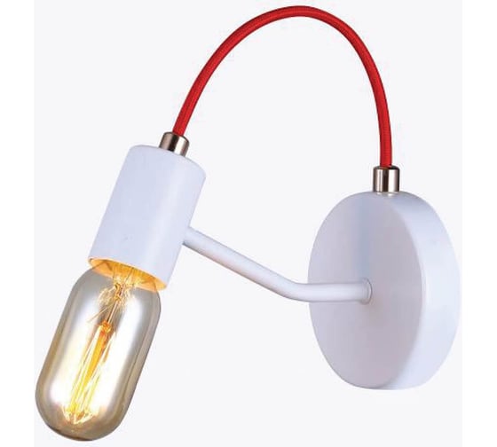 Бра HIPER 1хE27х60Вт WHITE/GOLD H002-1