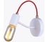 Бра HIPER 1хE27х60Вт WHITE/GOLD H002-1 1