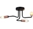 Люстра HIPER 3хE14х40Вт BLACK/GOLD H124-3 1