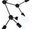 Люстра HIPER 9хЕ27х60Вт BLACK H094-9 2