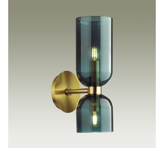 Бра с выключателем ODEON LIGHT ORINOCO стекло, E14, 2х60W 4803/2W