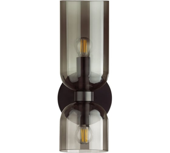 Бра с выключателем ODEON LIGHT ORINOCO стекло, E14, 2х60W 4804/2W 1