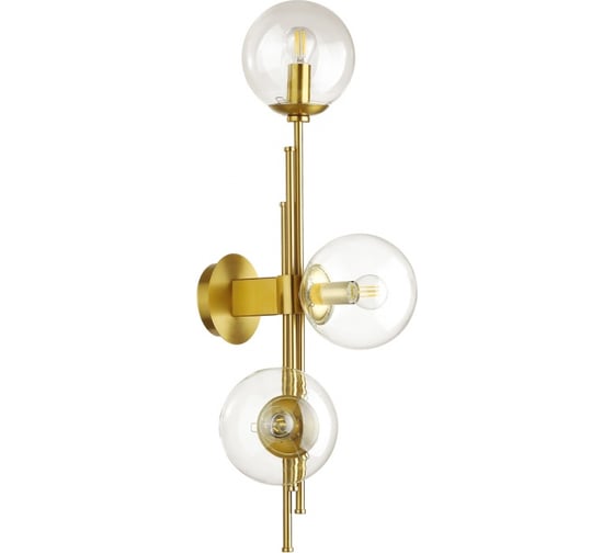Бра с выключателем ODEON LIGHT BRAZERI стекло, E14, 3х60W 4799/3W 1