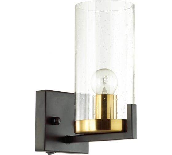 Бра с выключателем ODEON LIGHT KAVO стекло, E27, 1х60W 4817/1W 1