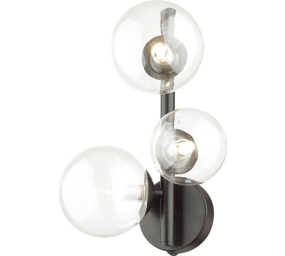 Бра с выключателем ODEON LIGHT TOVI стекло, G9, 3х40W 4818/3W