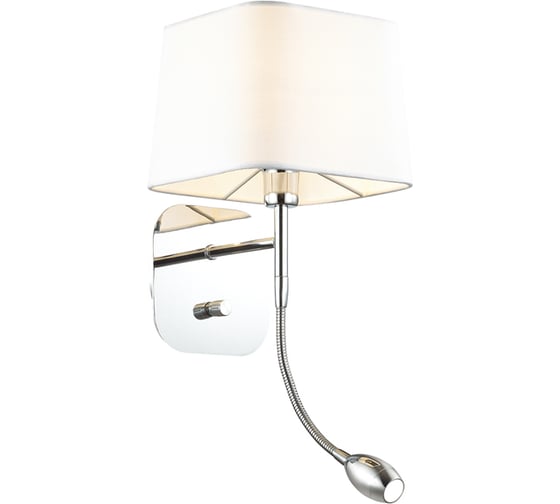 Бра с подсветкой ODEON LIGHT EDIS E14, LED, 1х40W, 3W 4114/2W