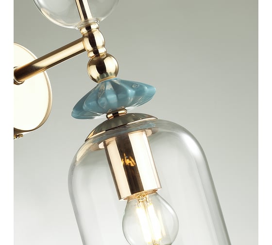 Бра ODEON LIGHT BIZET стекло, E14, 1х40W 4855/1WA