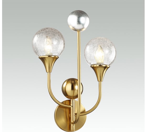 Бра ODEON LIGHT KELLI стекло, E14, 2х40W 4785/2W