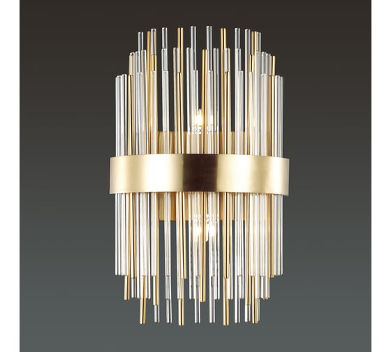 Бра ODEON LIGHT IDA стекло, G9, 2х40W 4639/2W