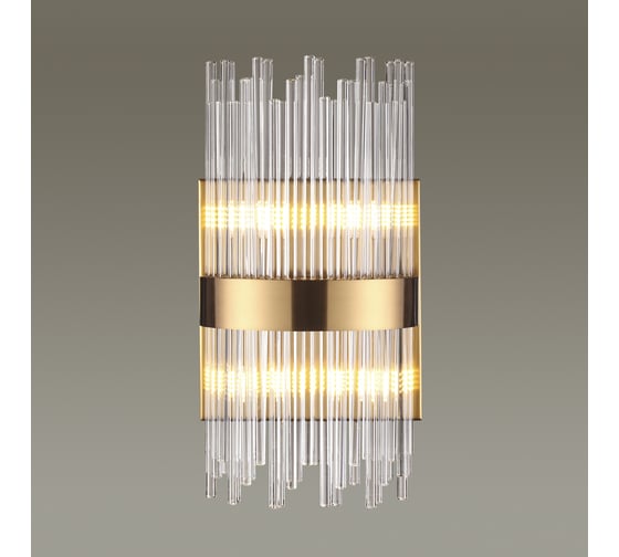 Бра ODEON LIGHT FOCCO стекло, G9, 4х33W 4722/4W