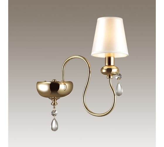 Бра ODEON LIGHT MEKI ткань, E14, 1х40W 4723/1W